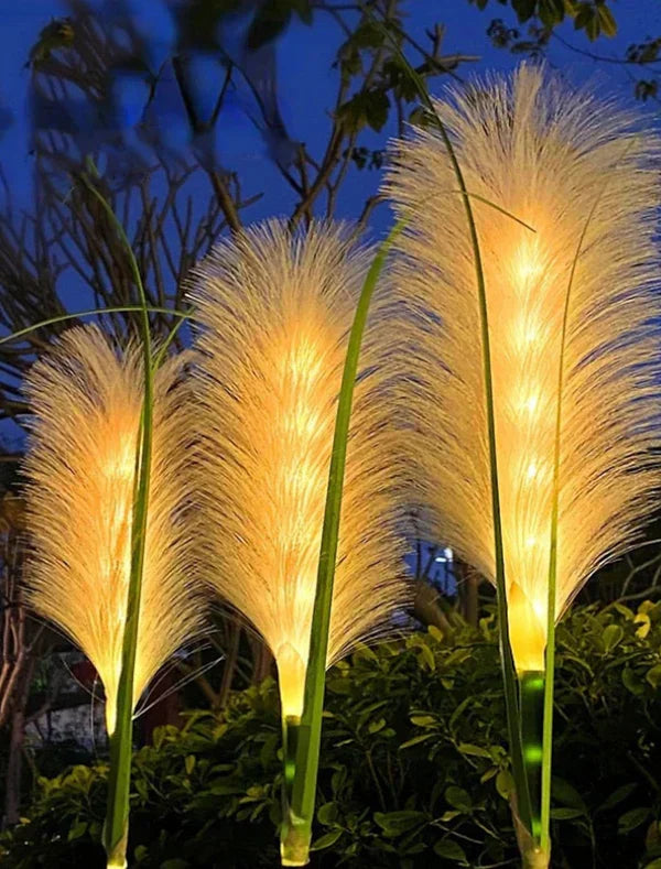 SunReed – Stylish Woven Outdoor Lighting for Your Garden