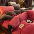 PlushHaven Luxury Velvet Duvet Cover Set – Kingsize Warmth & Comfort