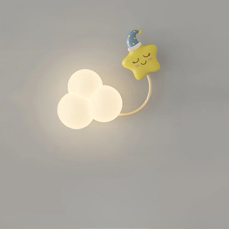 Cartoon Airplane Light – Playful Wall Lamp for the Nursery