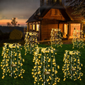SolarGlimmer - Garden Lamp on Solar Energy with 8 Lighting Modes