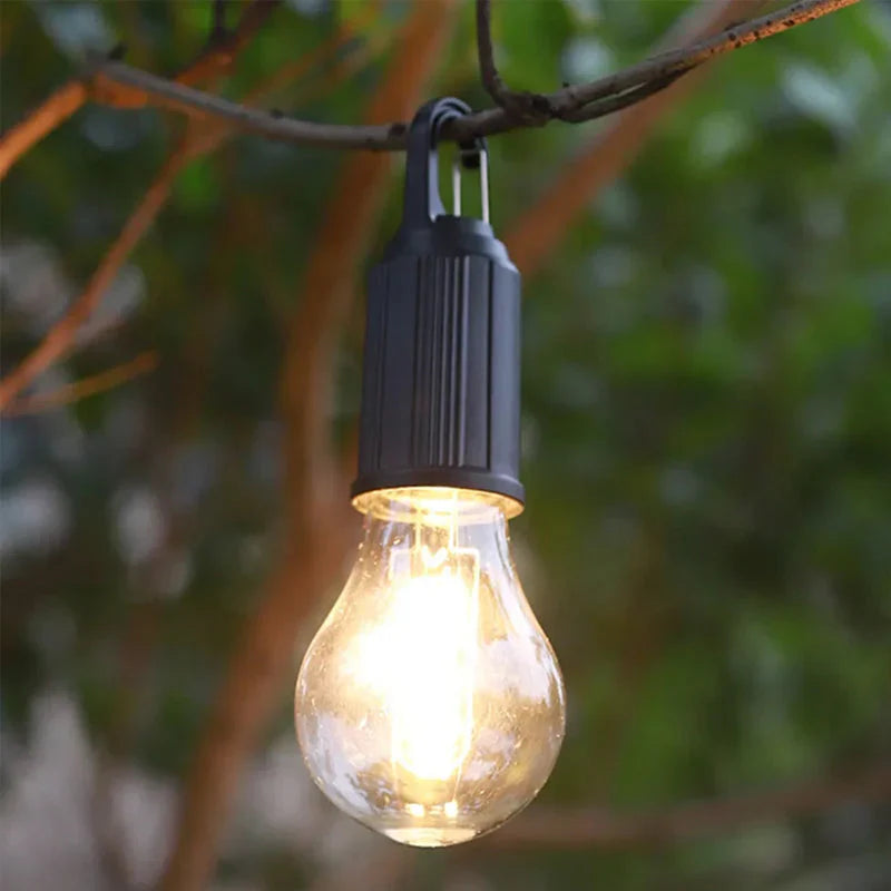 Rechargeable Retro Light Bulb - Perfect for Camping!