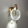 LumièreCéleste – Elegant Golden Wall Lamp for Atmospheric Interiors