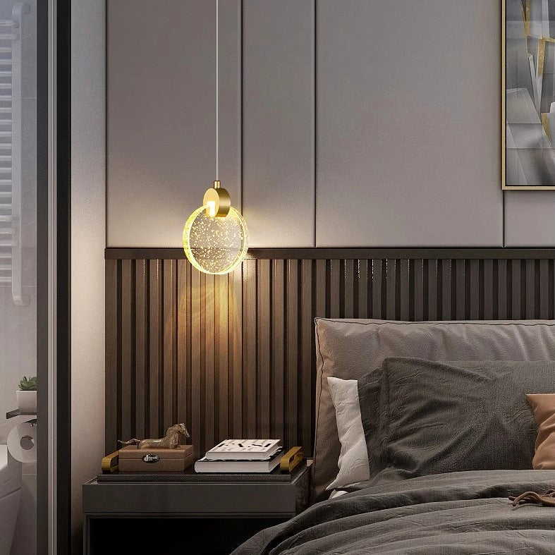 RayonsD’Or – Glass Ceiling Lamp for Elegant Ambiance