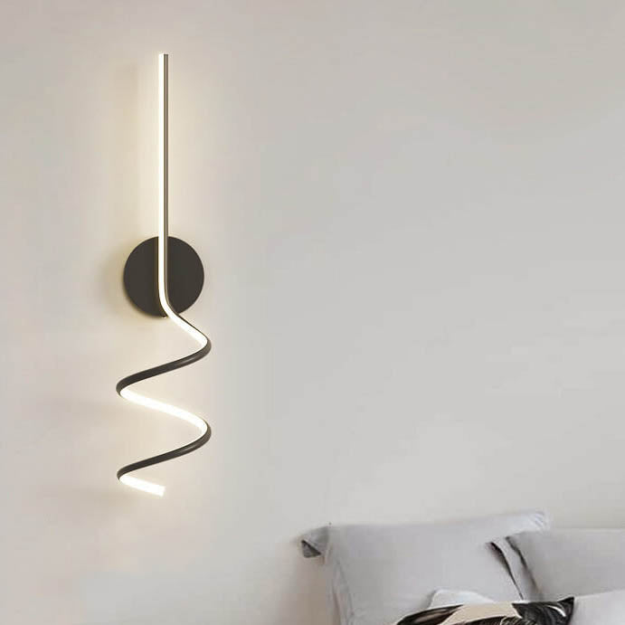 GlowWave - Sleek LED Wall Light with Arch Design