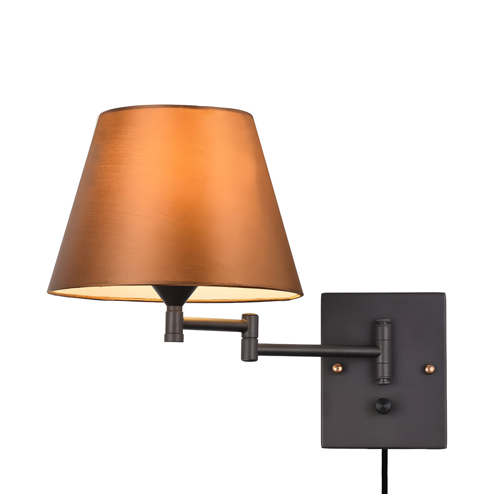 SwingLight – Adjustable Wall Lamp with Linen Shade