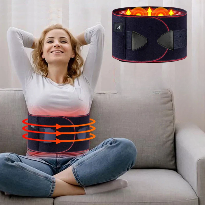 ComfortEase Heating Belt - Ergonomic Heating Belt for Lower Back Pain
