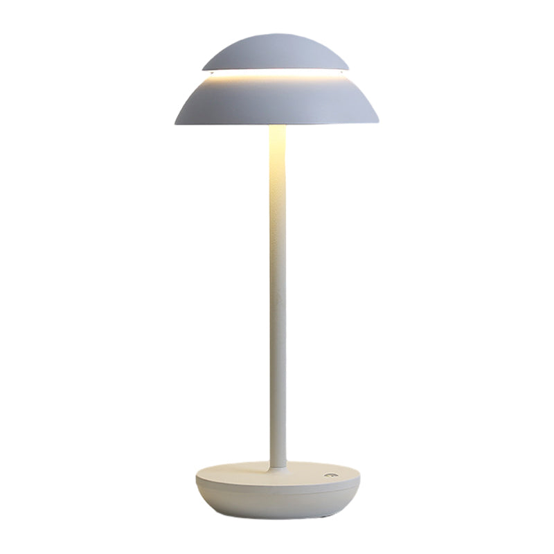 Aurelia Noire - Rechargeable Cordless Table Lamp with Integrated LED Lighting and Battery