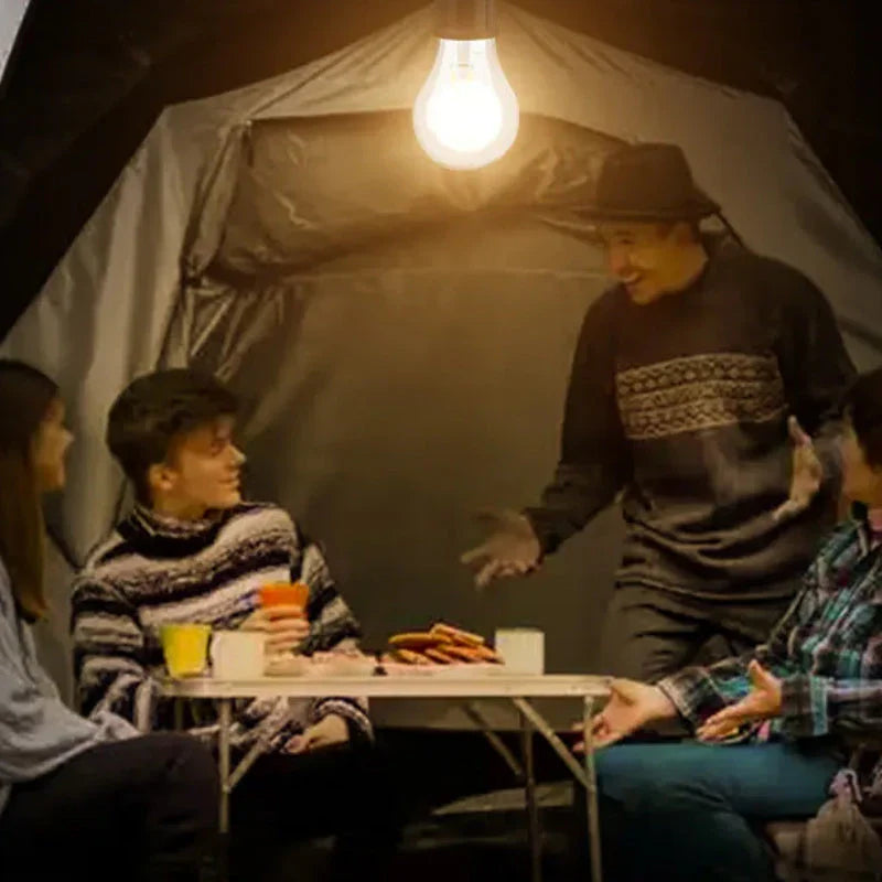 Rechargeable Retro Light Bulb - Perfect for Camping!