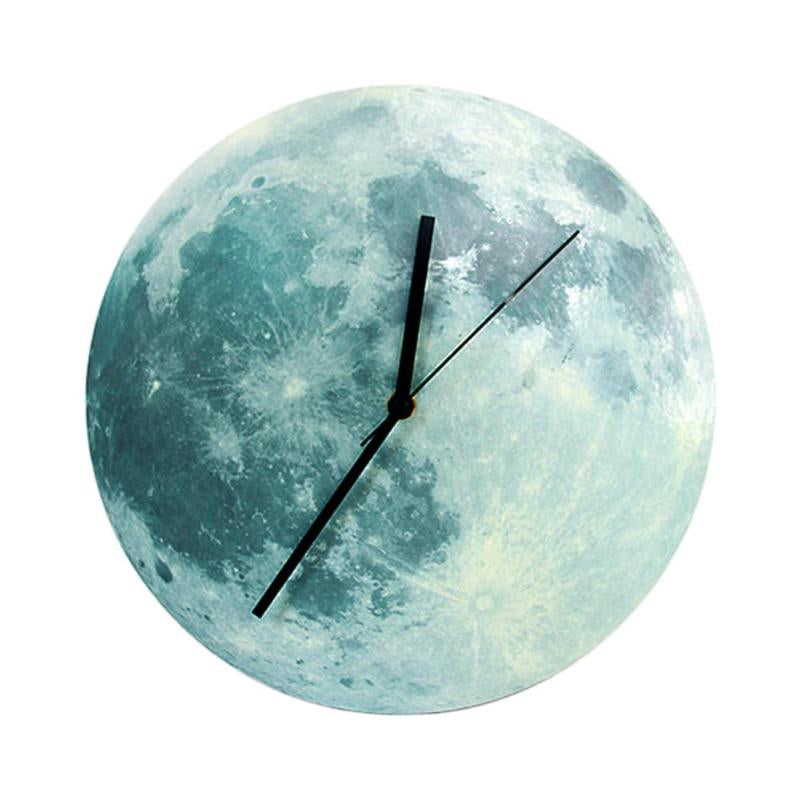 MoonLight - Illuminated Designer Clock for Atmospheric Evenings