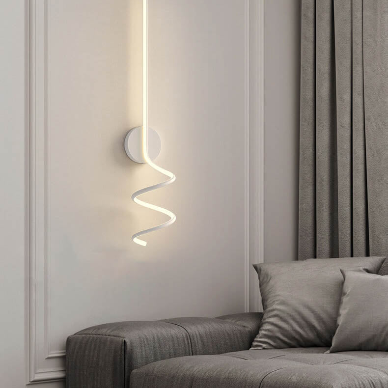 GlowWave - Sleek LED Wall Light with Arch Design