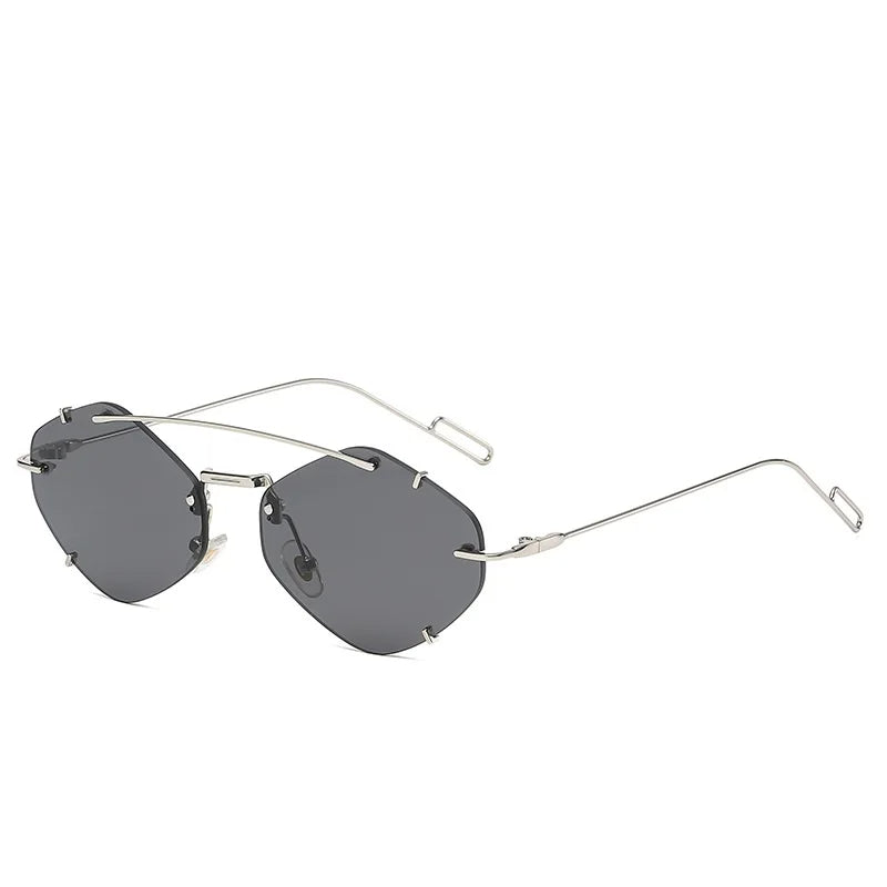 Lucia Eyewear - Trendy Rimless Sunglasses