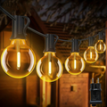 BrillanceVin G40 LED String Lights - Elegant Outdoor LED Lighting for Parties