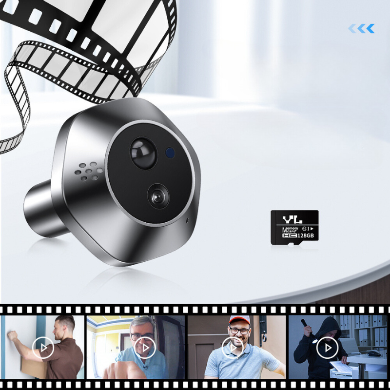 MiniCamPorte - Smart Wireless Video Doorbell for Security