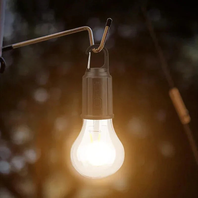 Rechargeable Retro Light Bulb - Perfect for Camping!