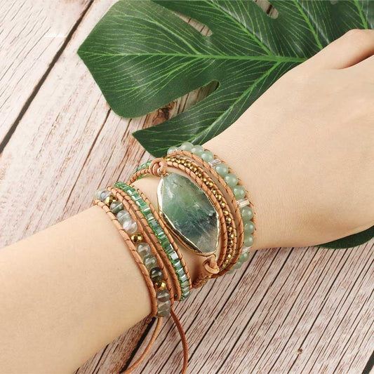 Fluorite Glow Bracelet – Detox & Energy Booster