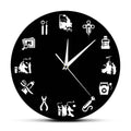 Stylish Dental - Design Wall Clock for a Modern Interior