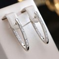 Celeste Earrings – Elegant Zirconia Earrings for Evening Wear