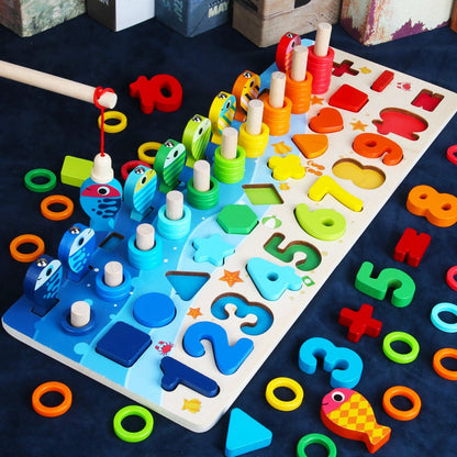 SafariExplorer - Wooden Montessori Toddler Board