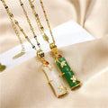 Spiritual Jade Amulet Necklace | A Breathtaking Piece of Jewelry with Meaning