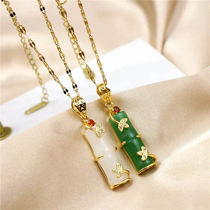 Spiritual Jade Amulet Necklace | A Breathtaking Piece of Jewelry with Meaning