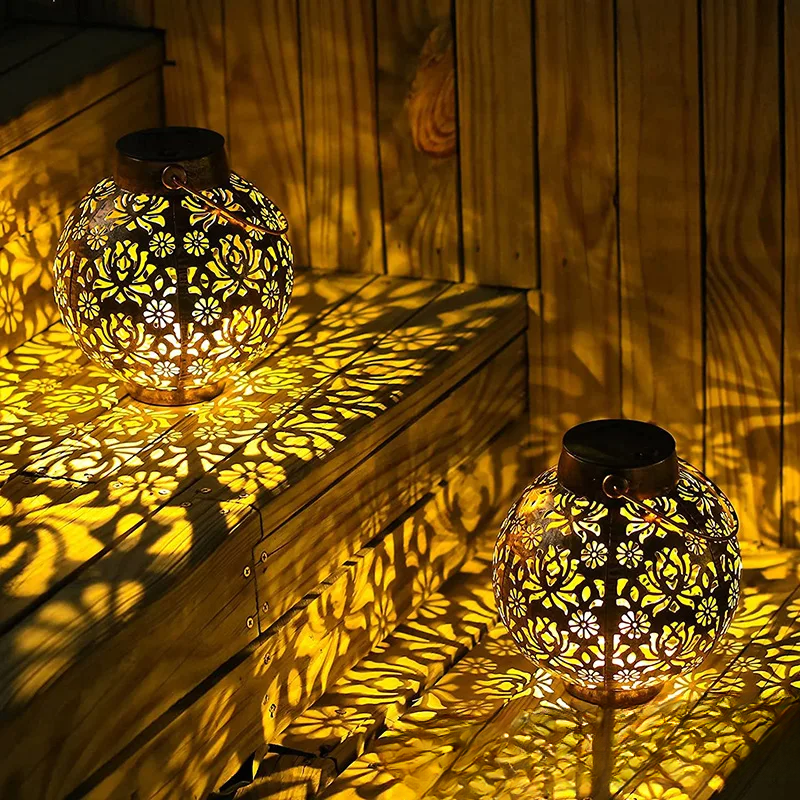 Orion Solar Lantern - Atmospheric LED Solar Garden Lantern