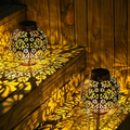 Orion Solar Lantern - Atmospheric LED Solar Energy Garden Lantern