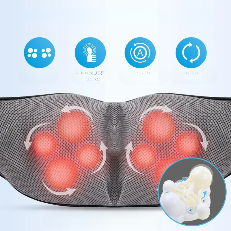 Relief Muscle Massager - Luxury Muscle Massager with Heating Function and Multiple Modes