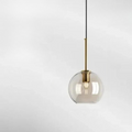 NordicGlow – Elegant Scandinavian Glass Pendant Lamp