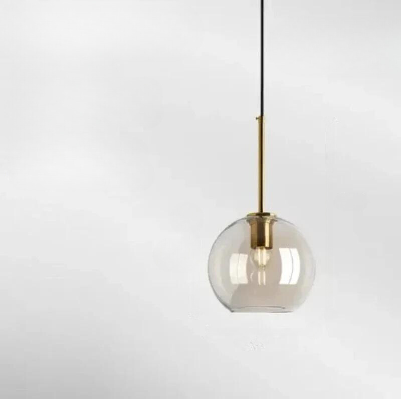 NordicGlow – Elegant Scandinavian Glass Pendant Lamp