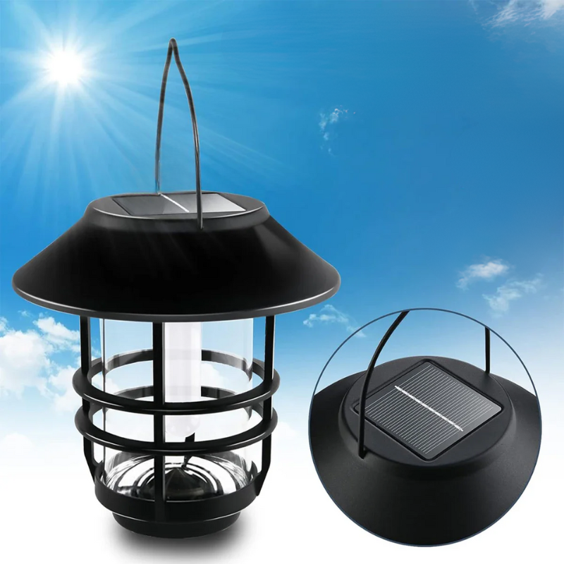 Flamma Glow - Enchanting Solar Wall Lights Set