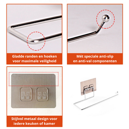 RollMate Holder – Practical Kitchen Roll Holder Set
