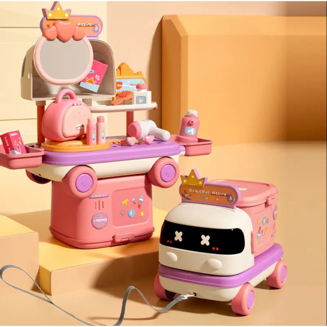 AdventureTruck - 2-in-1 Toy Truck and Play Station