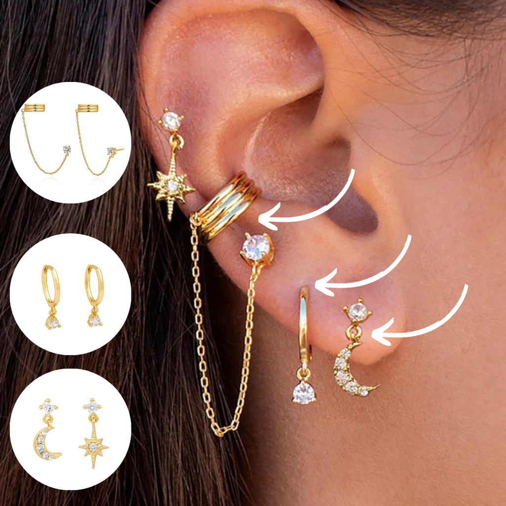Amira Boho Earring Set - Unique Jewelry