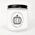 AutumnGlow – Scented Candle with Autumn Leaves & Pumpkins
