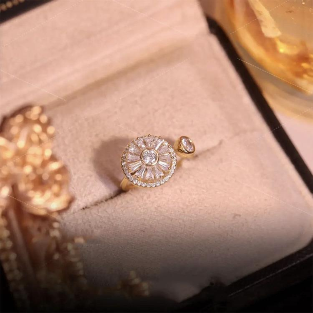 Serenio Spinner Ring - Stress Relief and Calming Jewelry