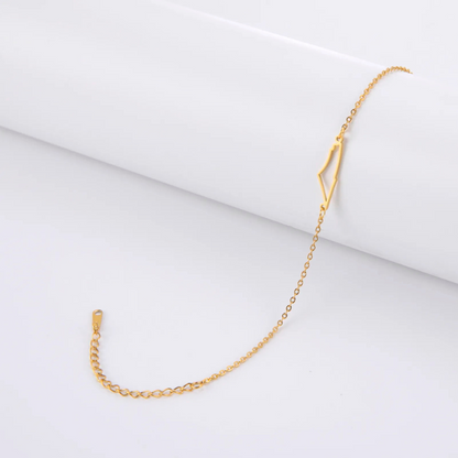 Aurora Hoop Bracelet - Elegant Gold Jewellery