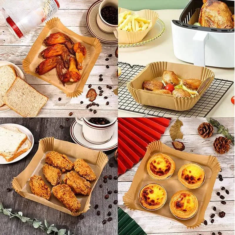 AirFryClean Paper - Innovative Non-Stick Baking Paper for Air Fryers