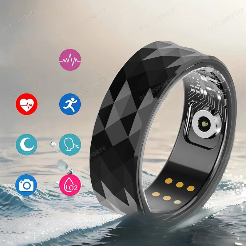 BaguaActive Ring - Advanced Sports Monitor in Titanium