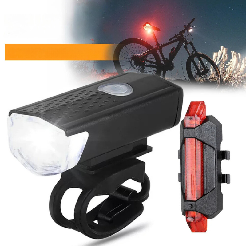 BicycleGlow – Rechargeable Bicycle Lights with 3 Modes