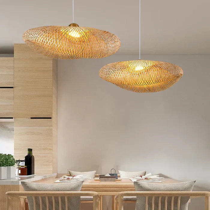 RayaLicht – Handmade Rattan Pendant Light for Your Interior
