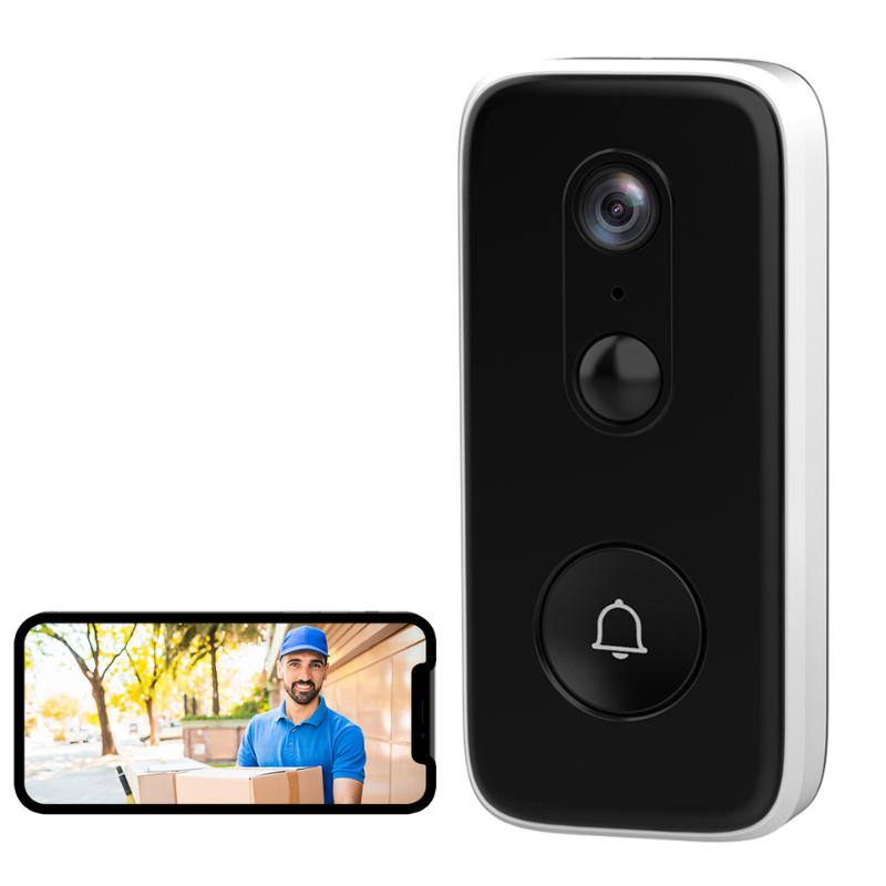 SecureHome CameraPorte - Smart 3MP Doorbell with WiFi