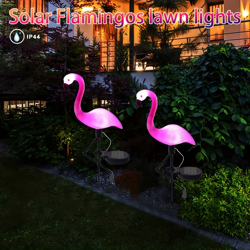 Solar Flamingo Light - Elegant Solar-Powered Flamingo Garden Lamp