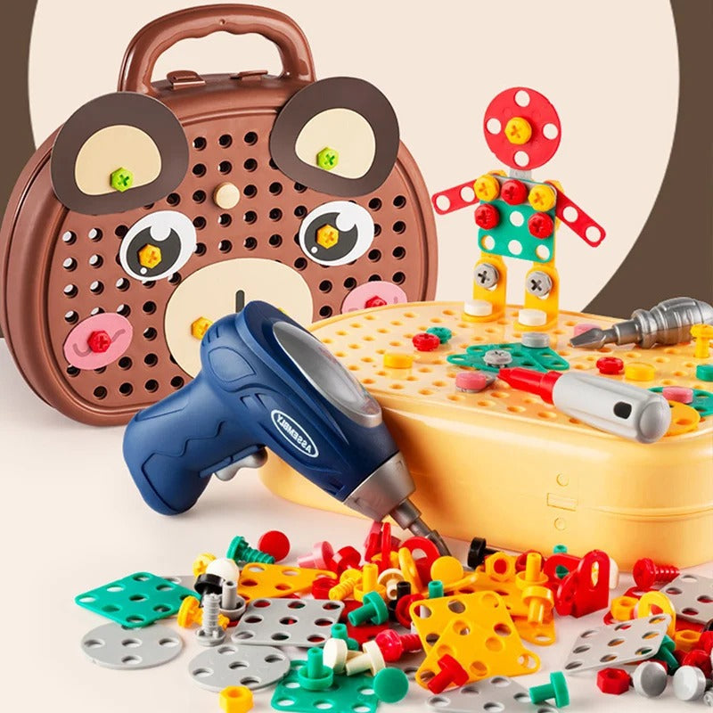 ToolMaster Kids – Creative Toolbox with Mini Drill