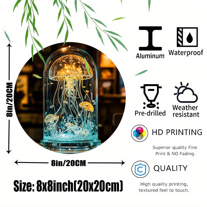 CrystalJelly – Artistic Glass Jellyfish Lamp