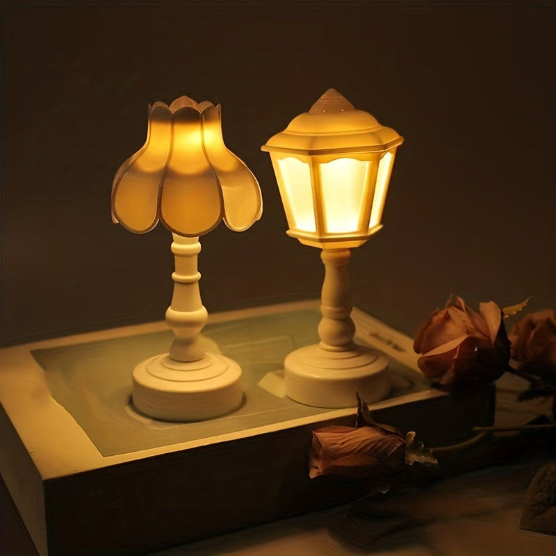 LumiDeco - Retro LED Mini Table Lamp for Home