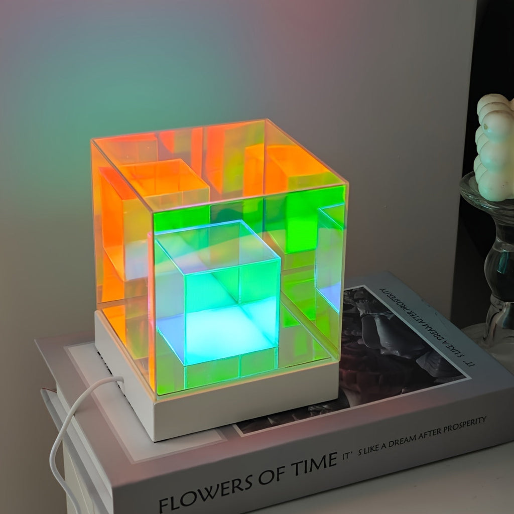 LumiLuxe - Adjustable LED Table Lamp with 3 Colors