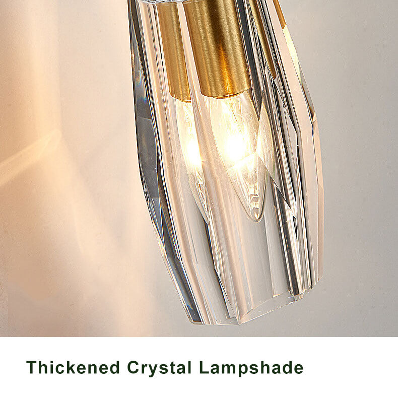 Luxury CrystalGlow Wall Lamp with Crystal Glass – Modern Design