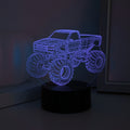 TruckGlow – 3D LED Night Light with Monster Truck Design