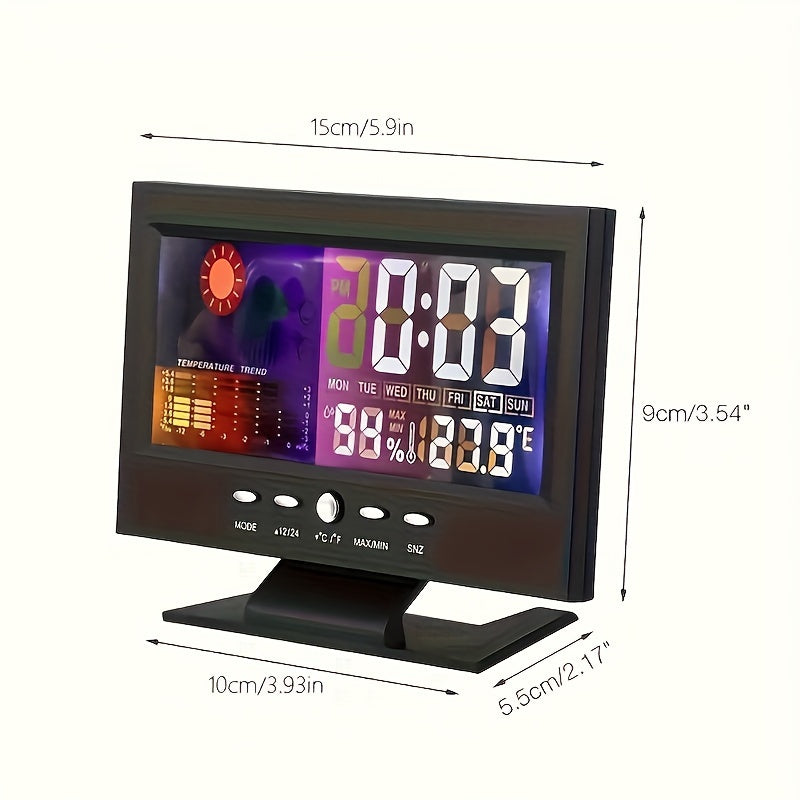 TimeSense – Smart Digital Alarm Clock with Snooze