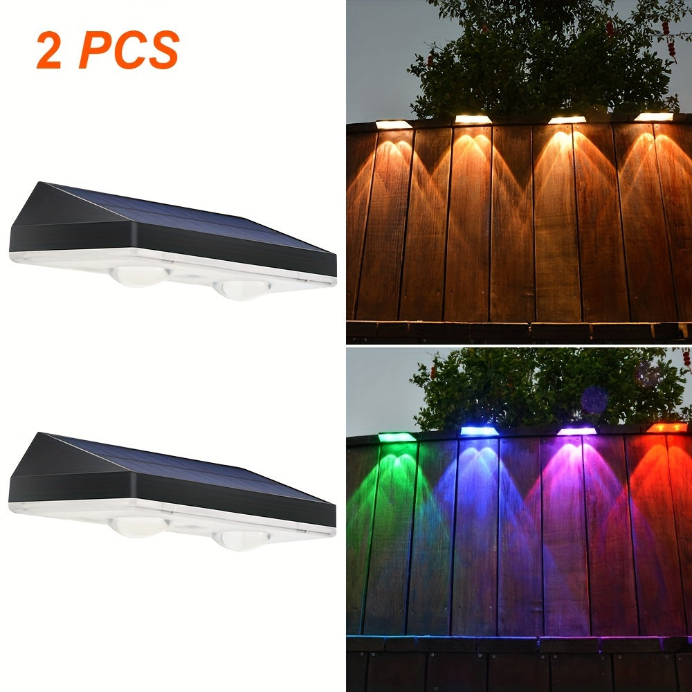 SolarShine Wall Lamp - Colorful Solar LED Outdoor Lighting